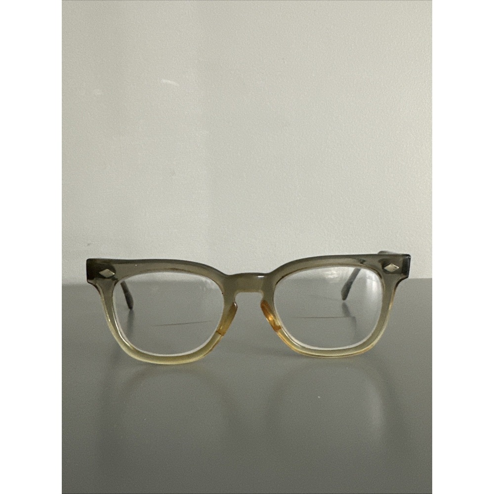 Vintage Glasses (Frame Appears To Be Bent Outward, Most Are) Clear Gradient 50s